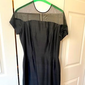 Vintage handmade black dress